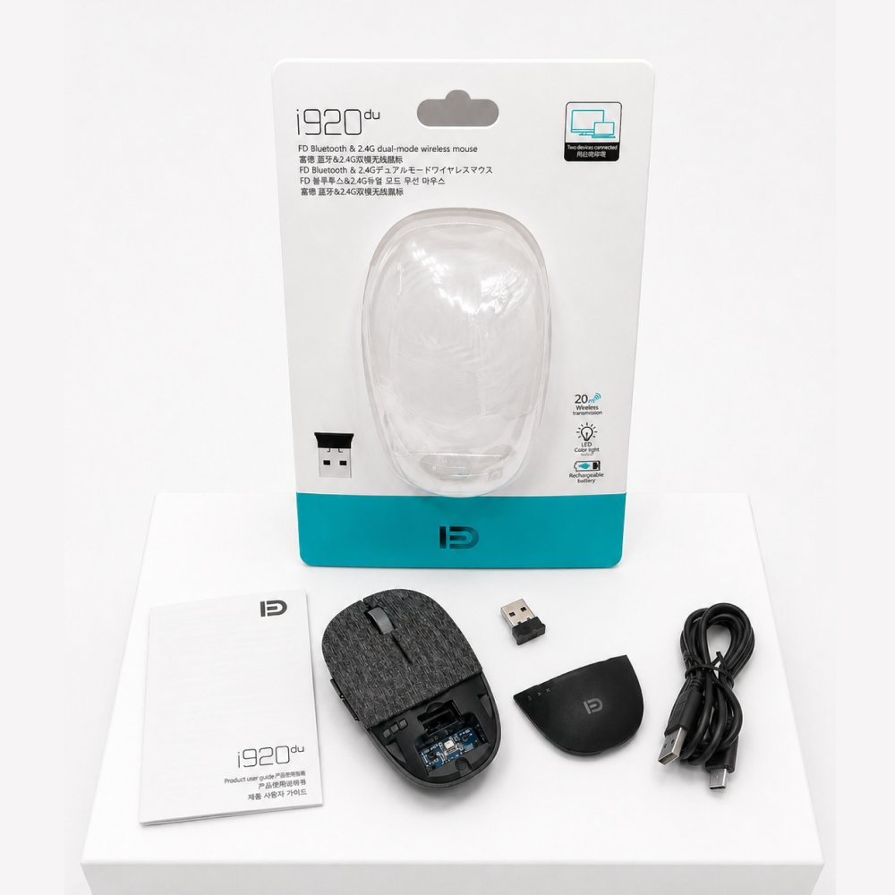 i920 Bluetooth & 2.4G Dual-Mode Wireless Mouse.