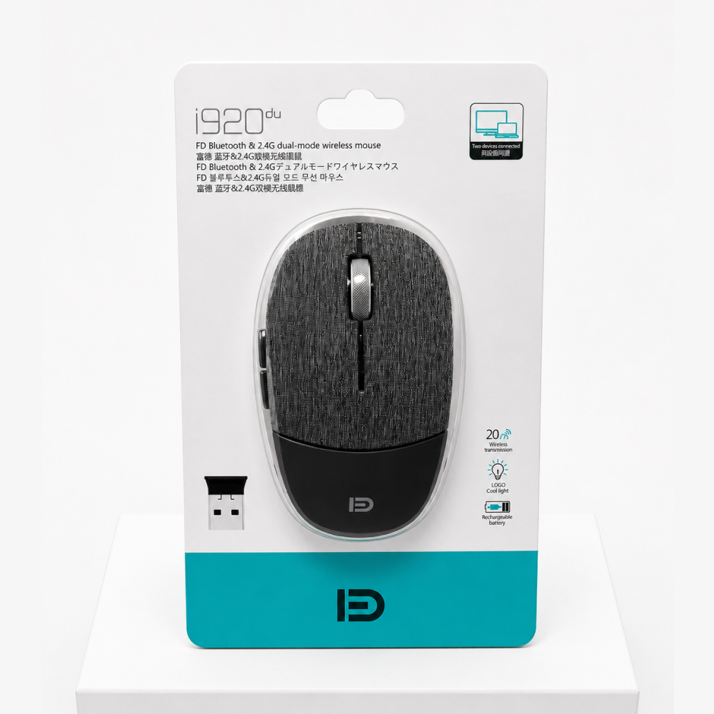 i920 Bluetooth & 2.4G Dual-Mode Wireless Mouse.