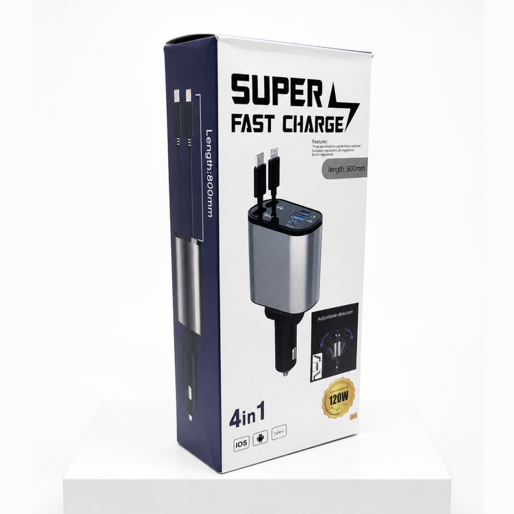 SUPER FAST CHARGER 4in1