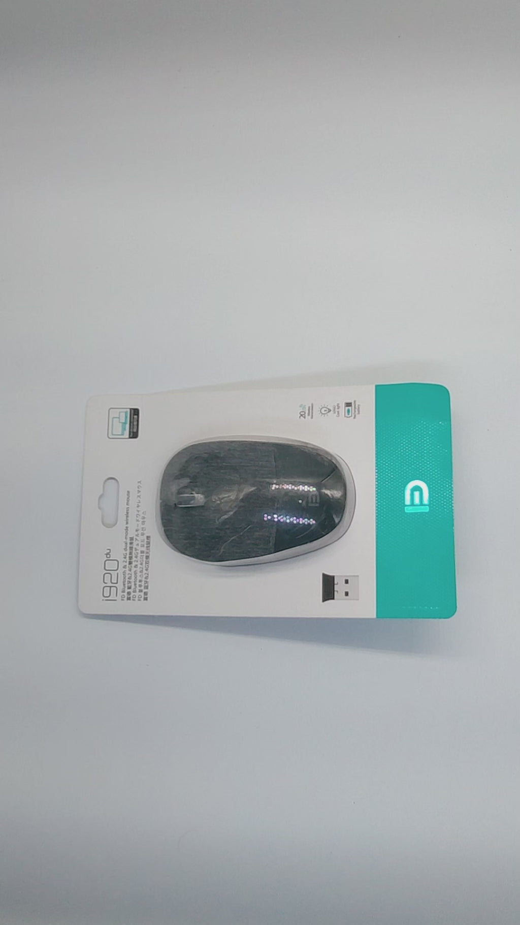 i920 Bluetooth & 2.4G Dual-Mode Wireless Mouse.