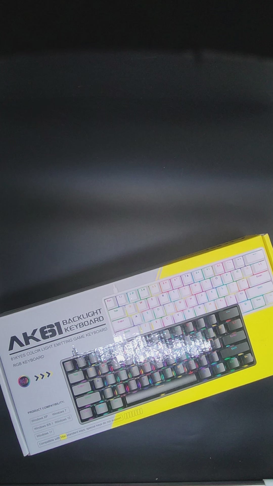 AK61 BACKLIGHT KEYBOARD