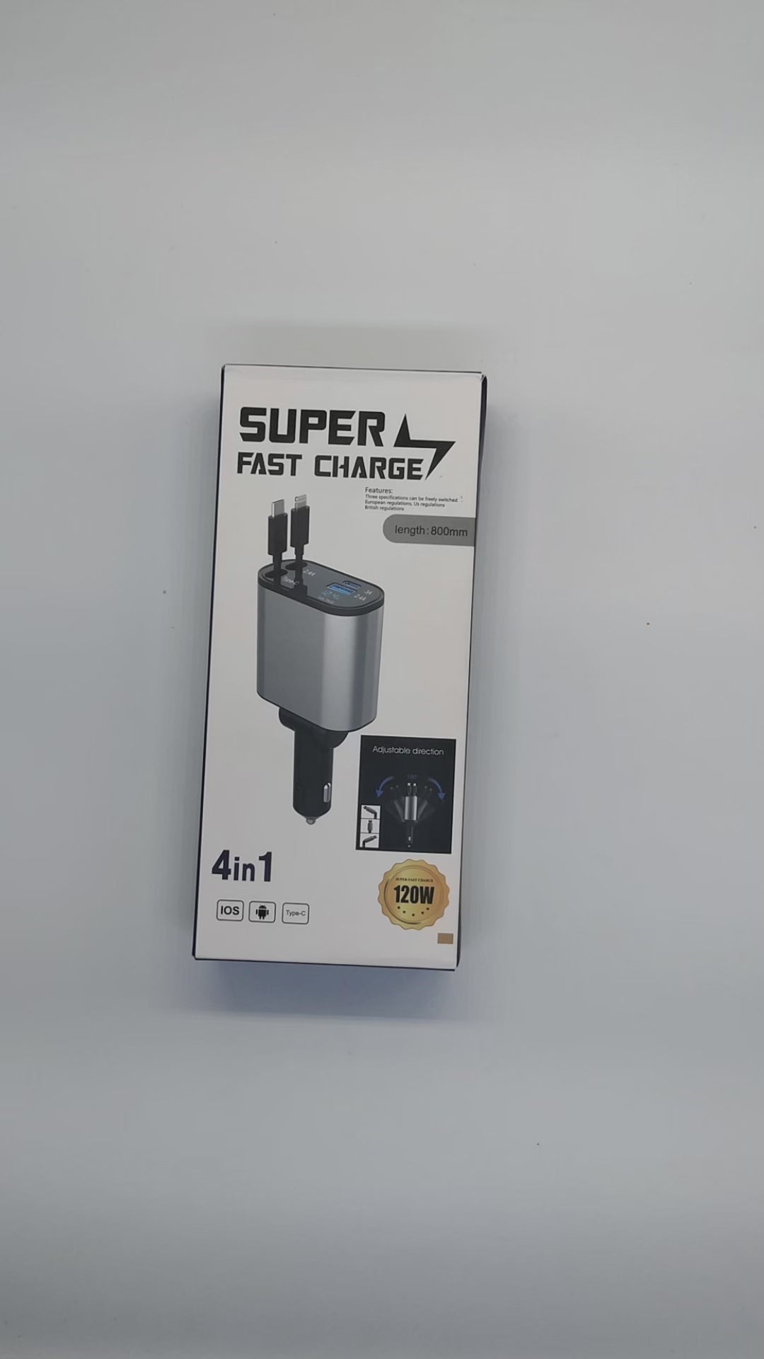 SUPER FAST CHARGER 4in1
